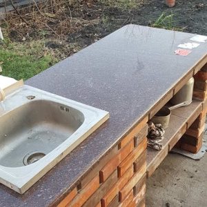 Стіл барбекю з Токівського граніту